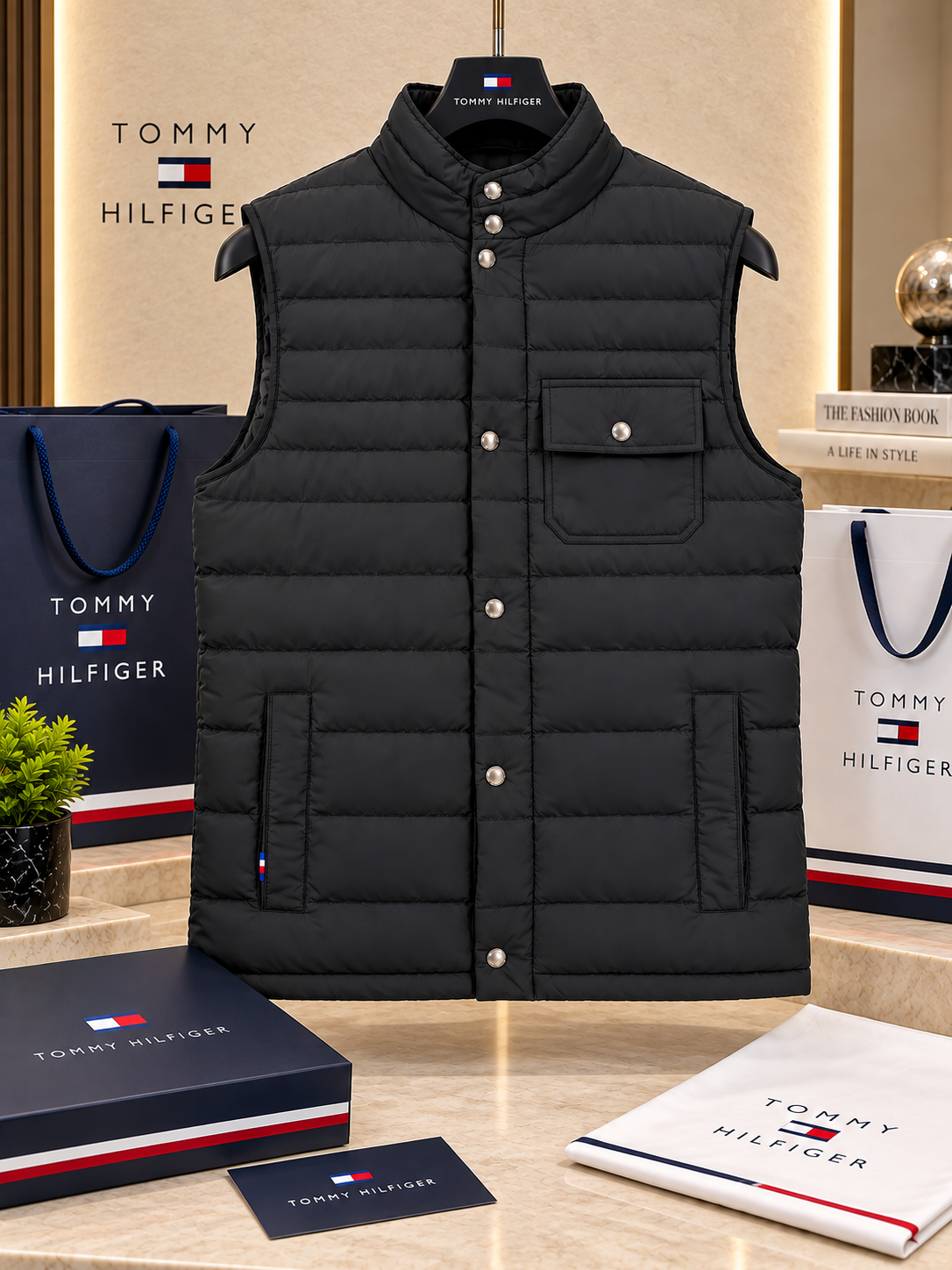 Premium Quilted Puffer Vest – Smart Winter Layer