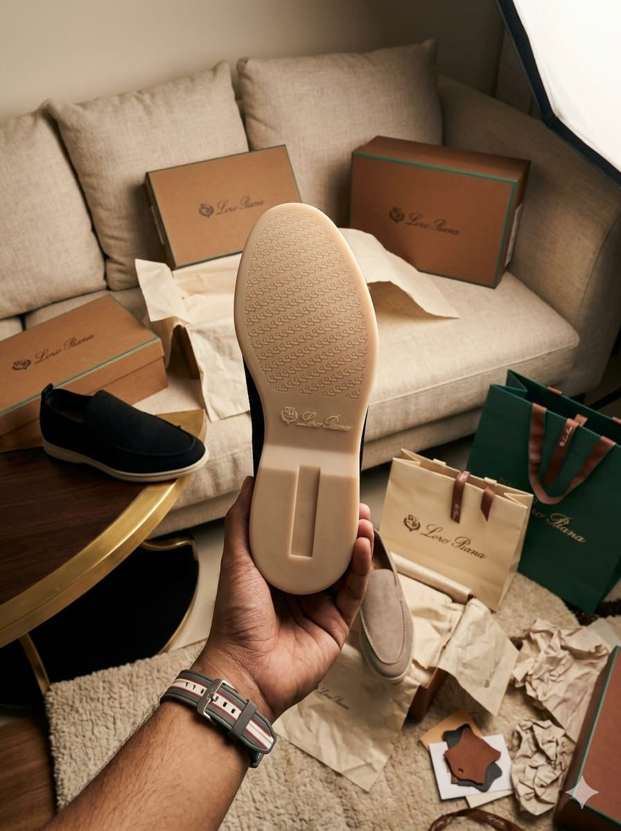 Men’s Premium Knit Loafers – Luxury Casual Slip-On Shoes