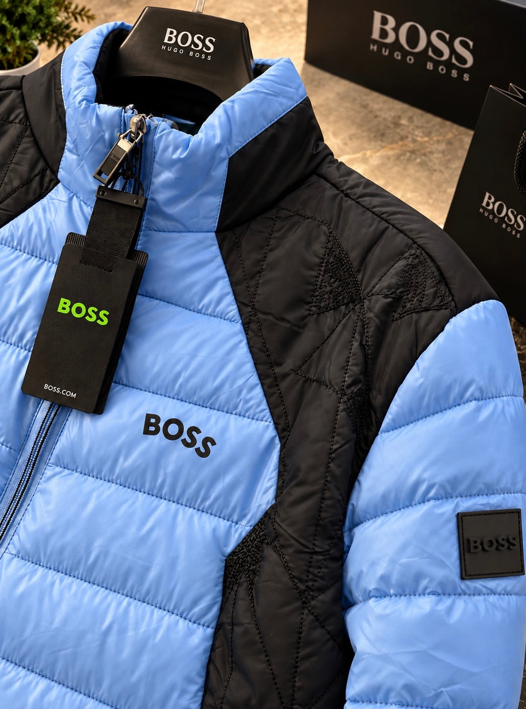 Signature Two-Tone Quilted Jack