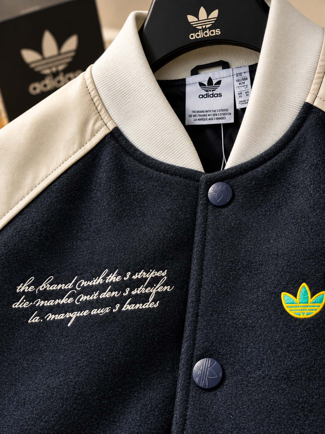 Premium Originals Patchwork Varsity Jacket