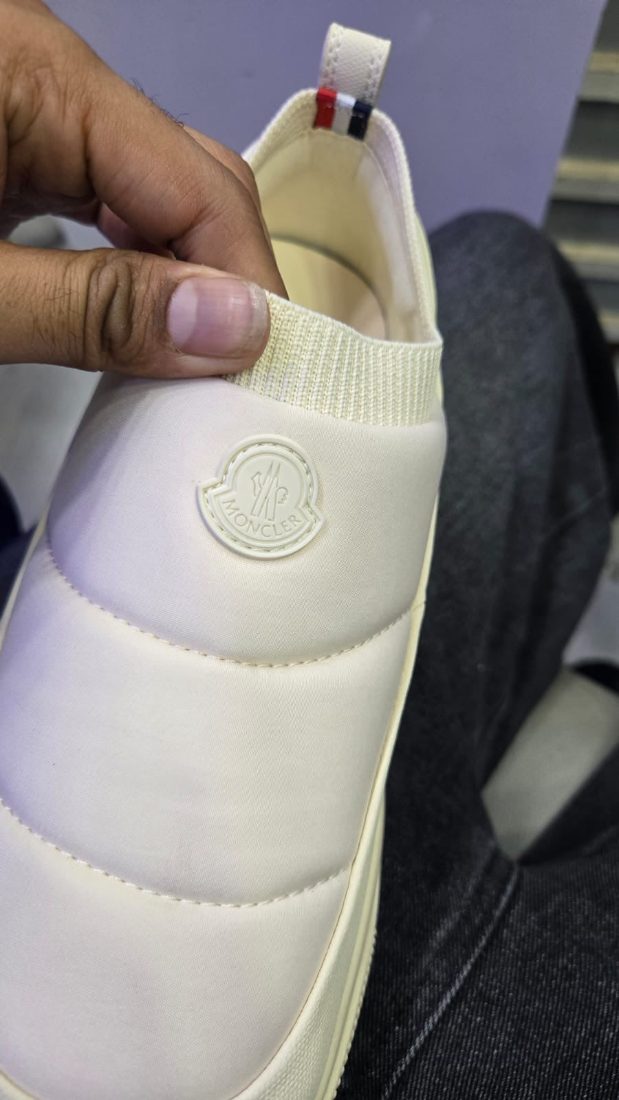 Top Class Lightweight Quilted Shoes