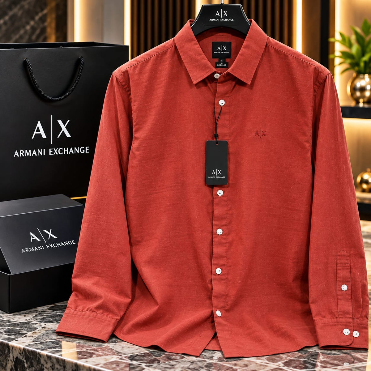 Men’s Premium Pure Linen Regular Fit Long-Sleeve Casual Shirt