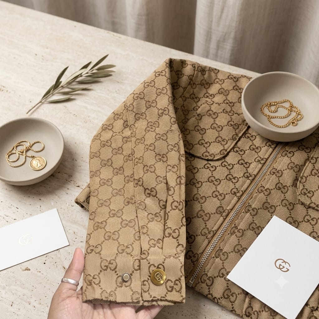 Luxury Oversized Jacquard Jacket