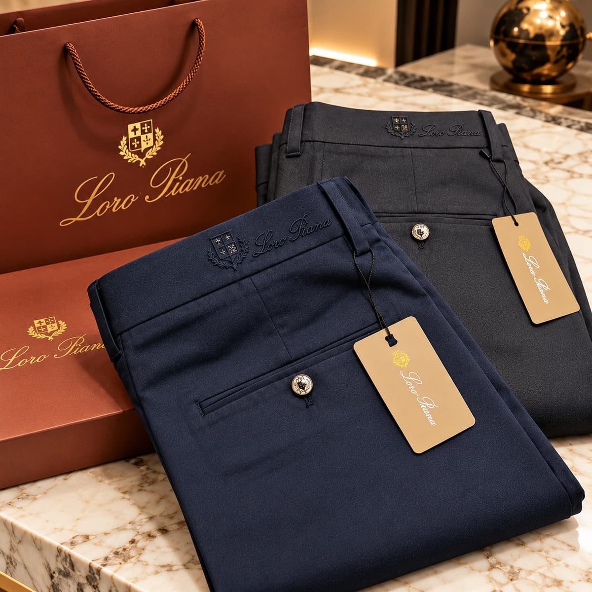 Men's Tailored Smart-Casual Trousers