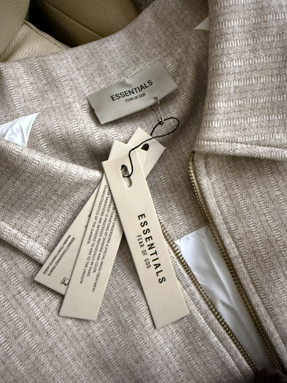 Smart-Casual Textured Twill Matching Two-Piece Set