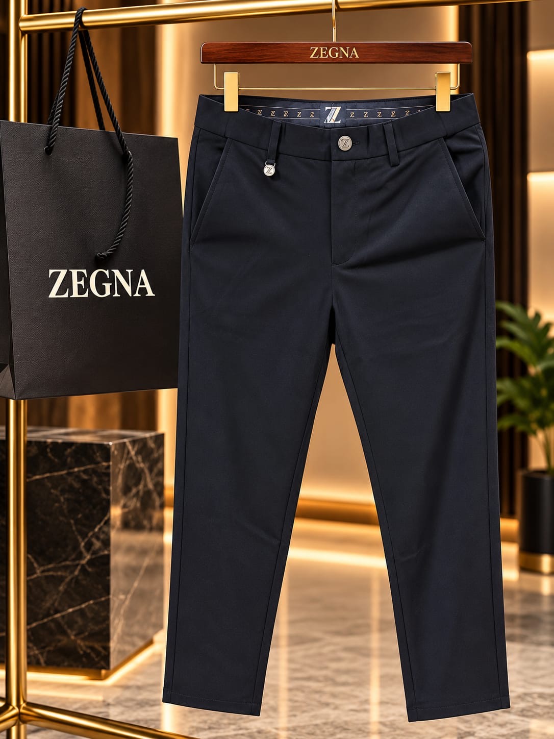 Men's Tailored Smart-Casual Trousers