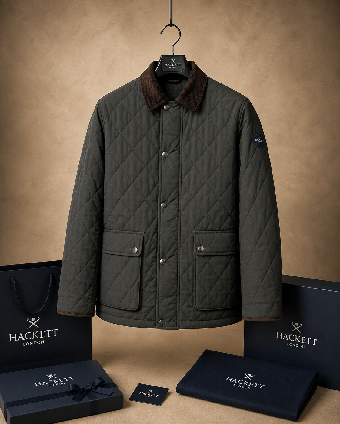 Men’s Premium Diamond Quilted Heritage Jacket