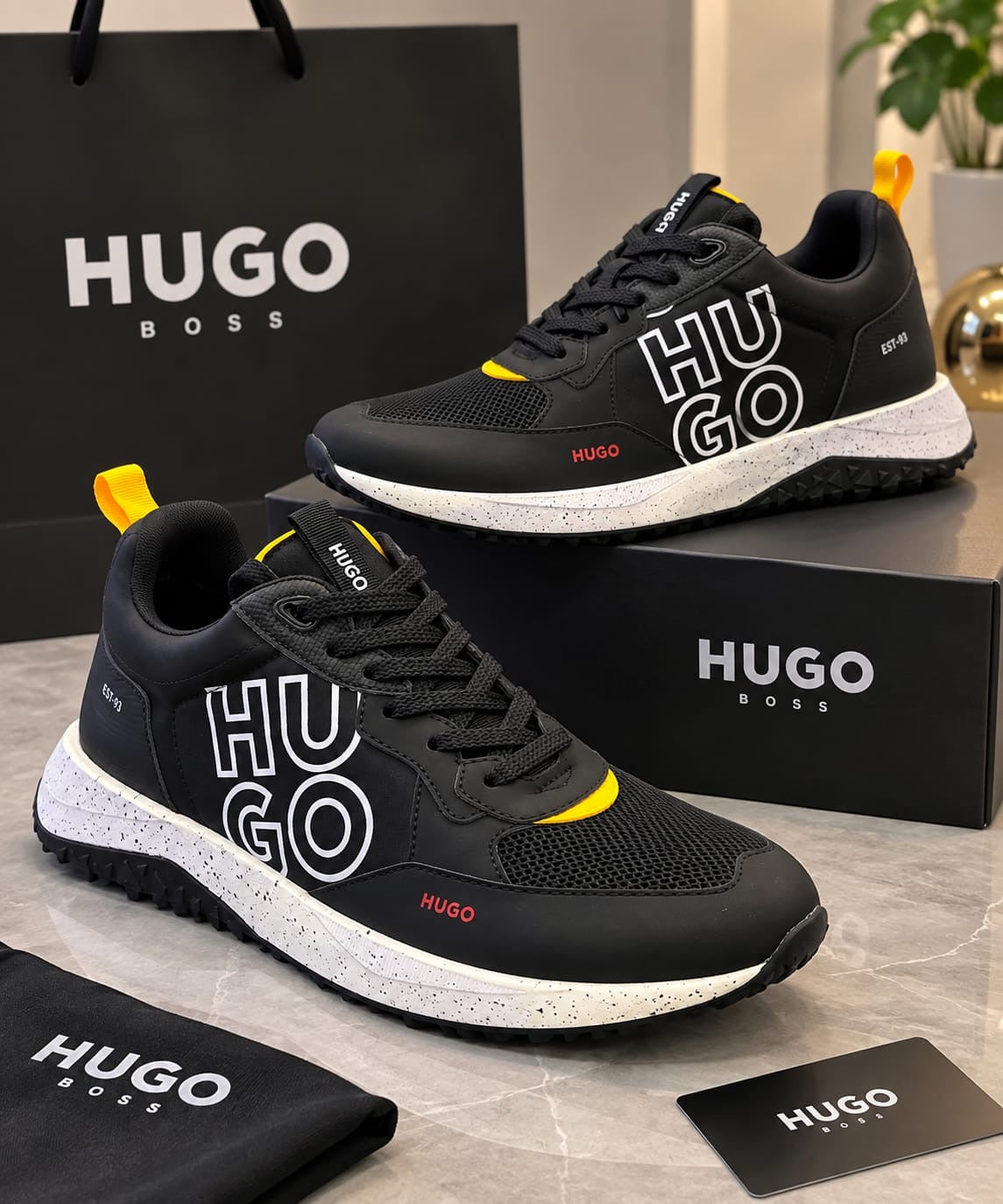 Graphic Low-Top Athletic Sneakers
