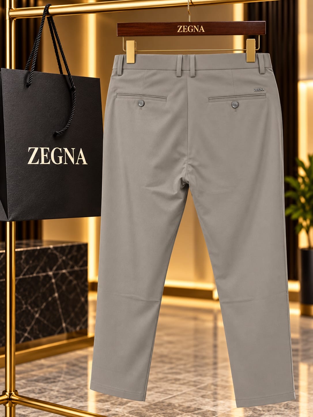 Men's Tailored Smart-Casual Trousers