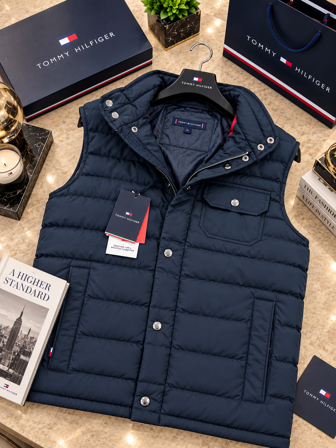 Premium Quilted Puffer Vest – Smart Winter Layer