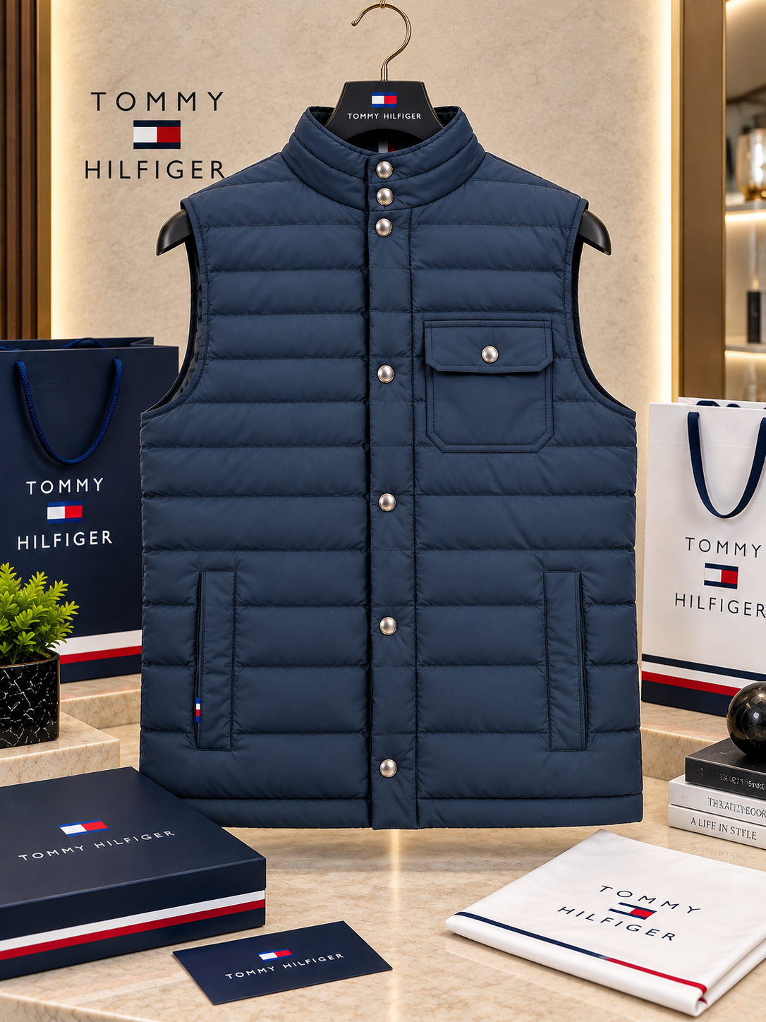 Premium Quilted Puffer Vest – Smart Winter Layer