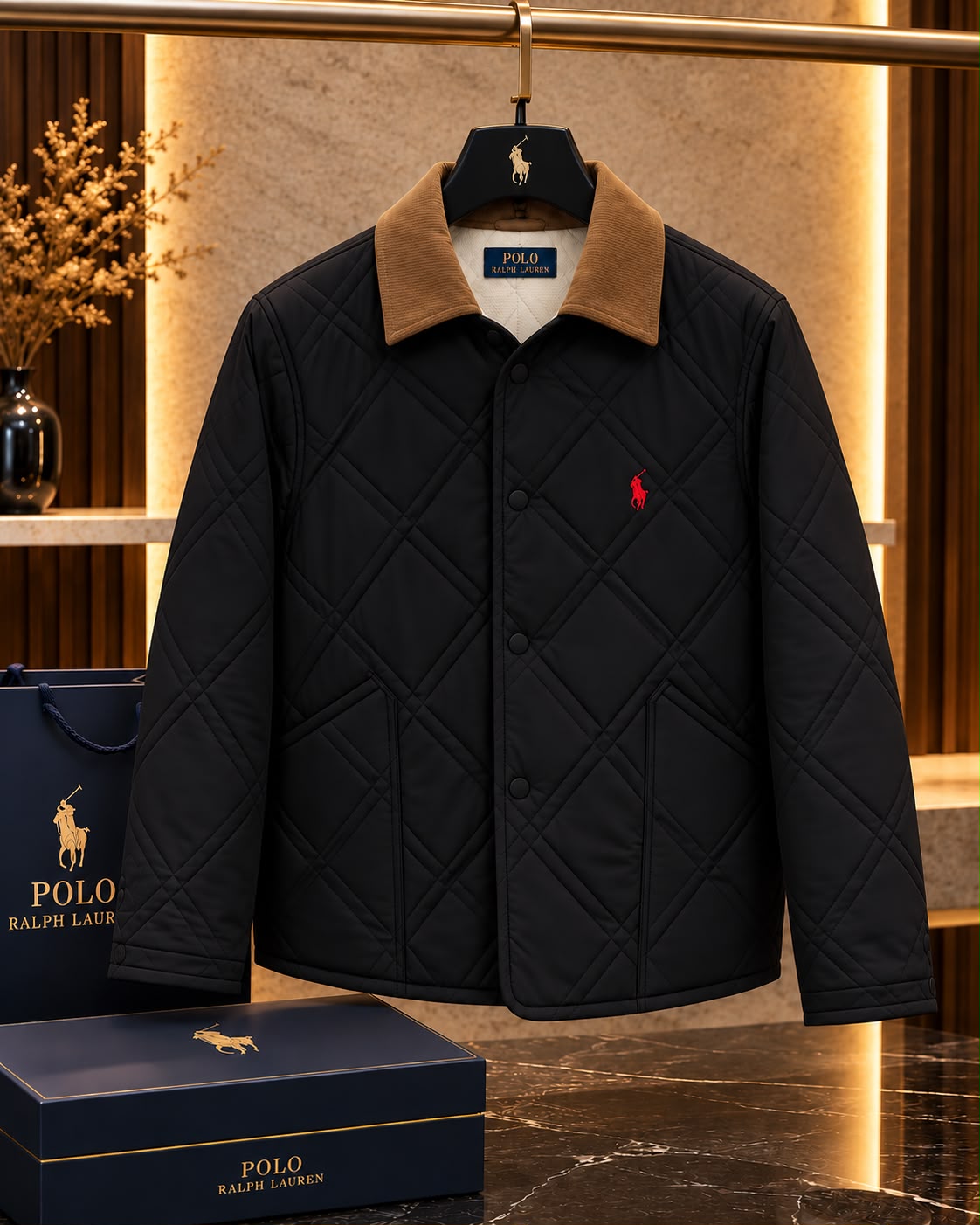Premium Diamond-Quilted Jackets | Timeless Winter Luxury