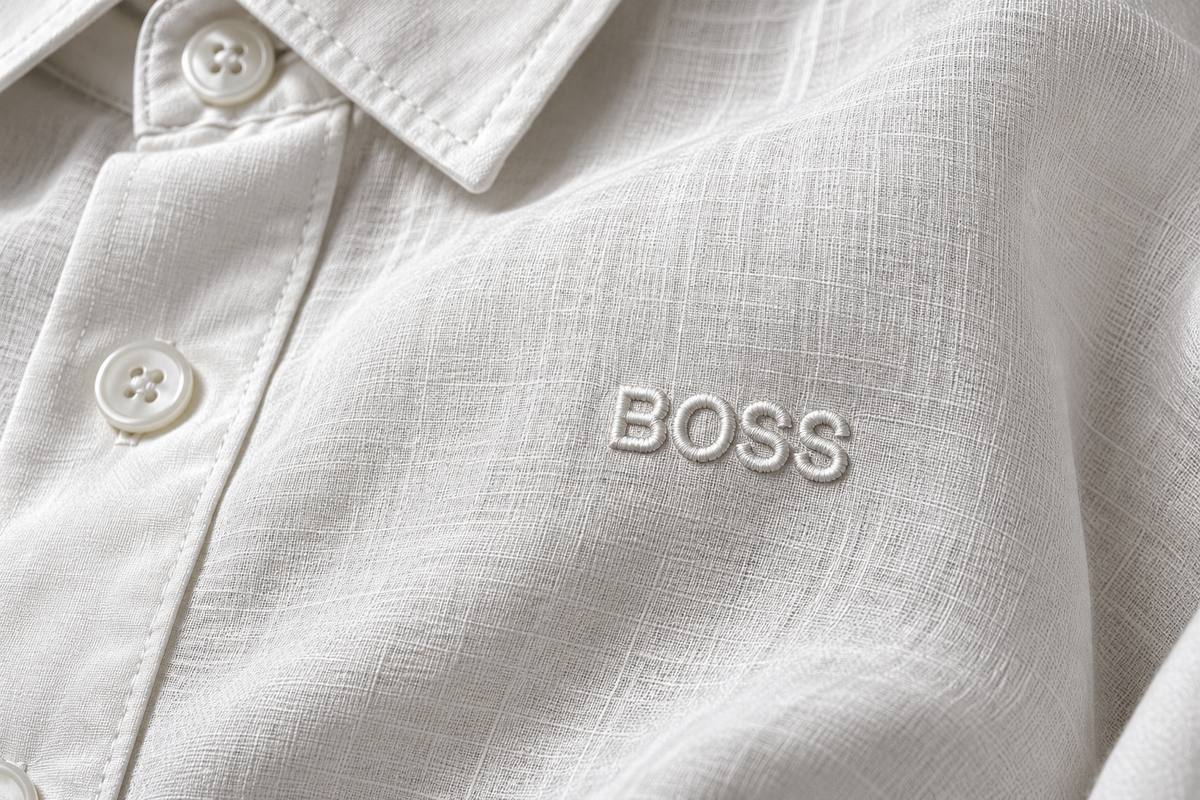 Long-Sleeve Linen Button-Down Shirt