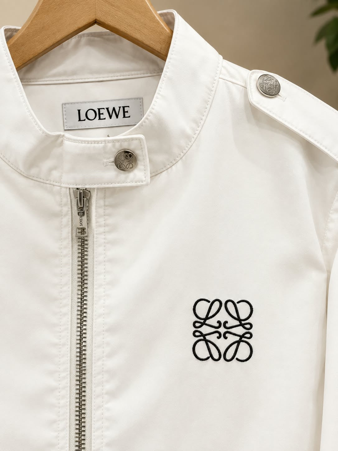Premium Logo Detail Zip-Up Jacket