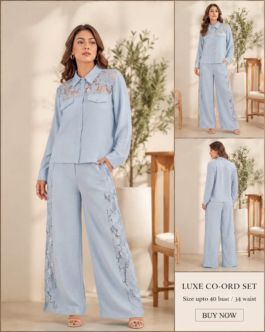 Premium Lace Co-Ord Set