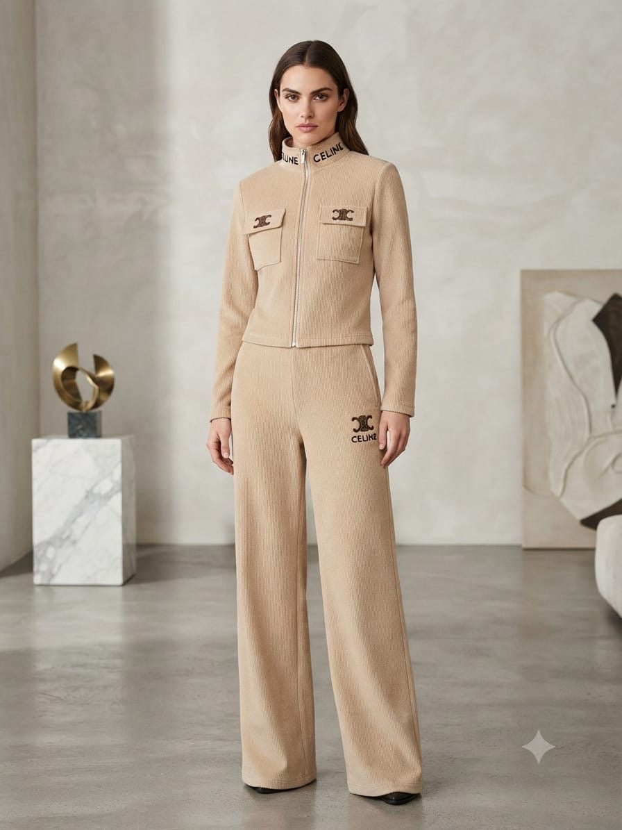 Premium Women’s Zip-Up Co-Ord Set