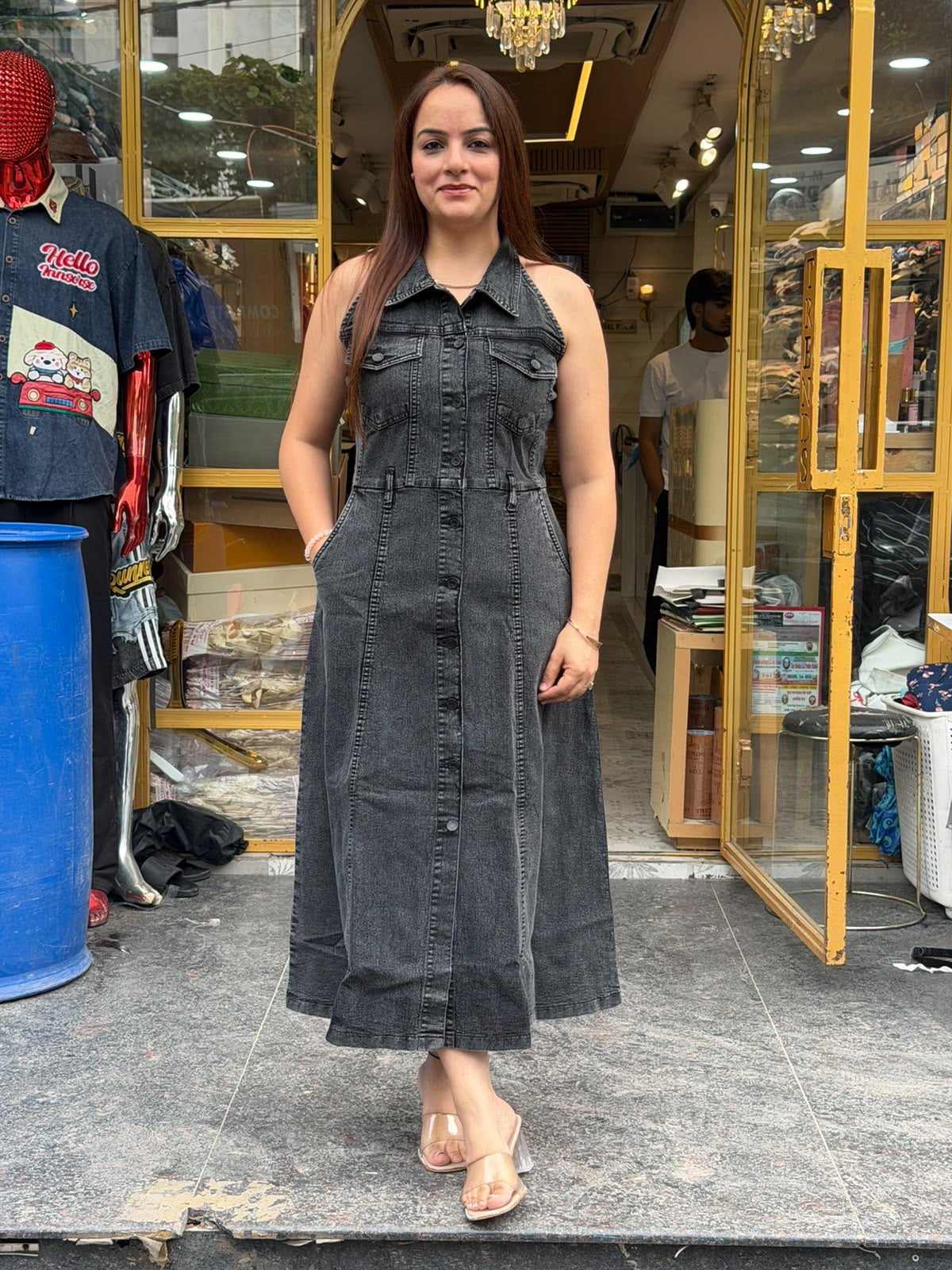 Ultimate Denim Shirt Dress