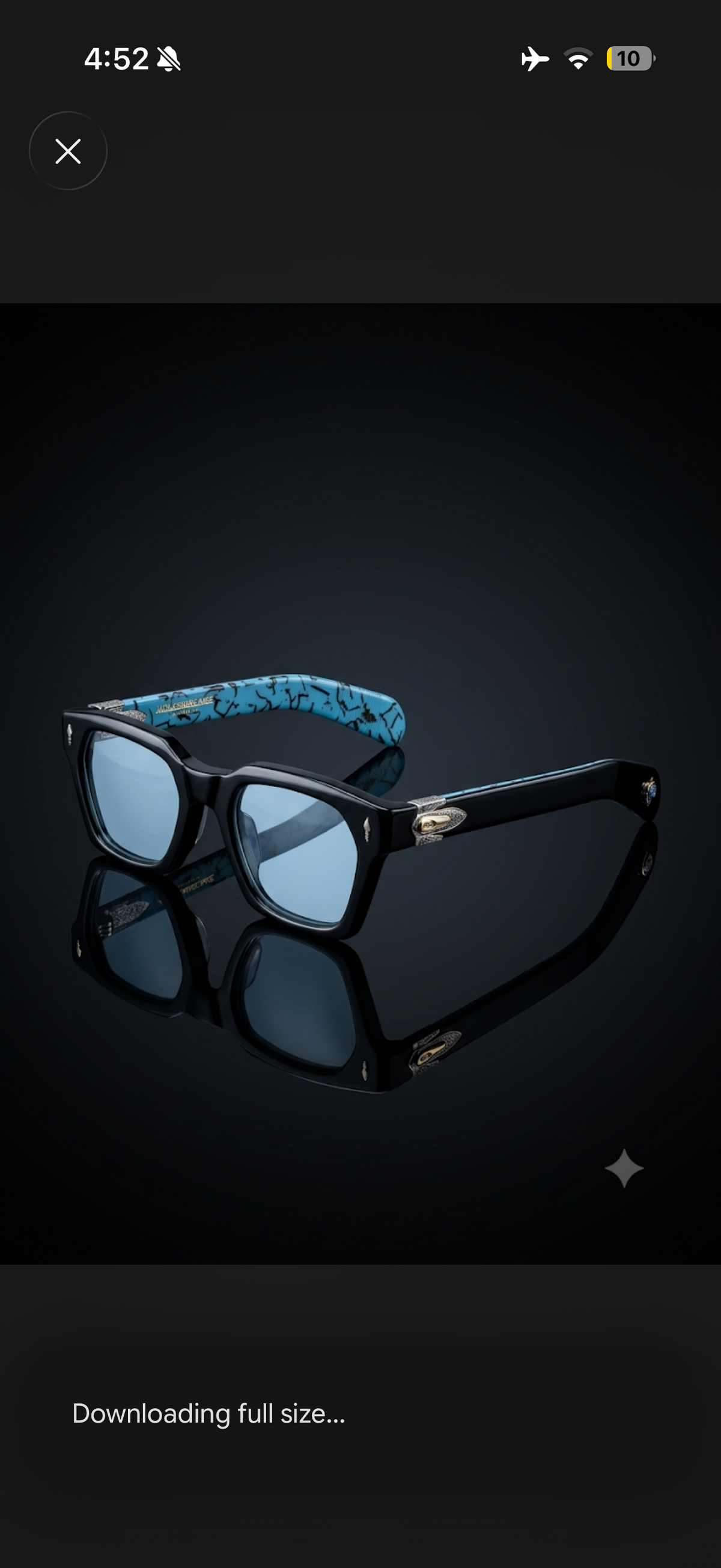 Sculpted Acetate Square Sunglasses – Luxury Edition