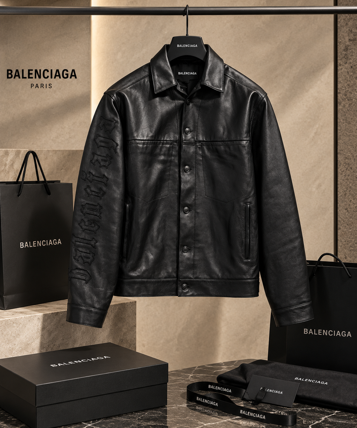 The Ultimate Black Leather Jacket