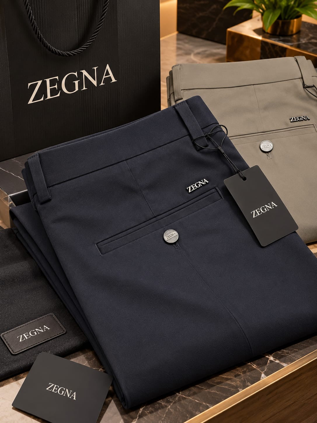 Men's Tailored Smart-Casual Trousers