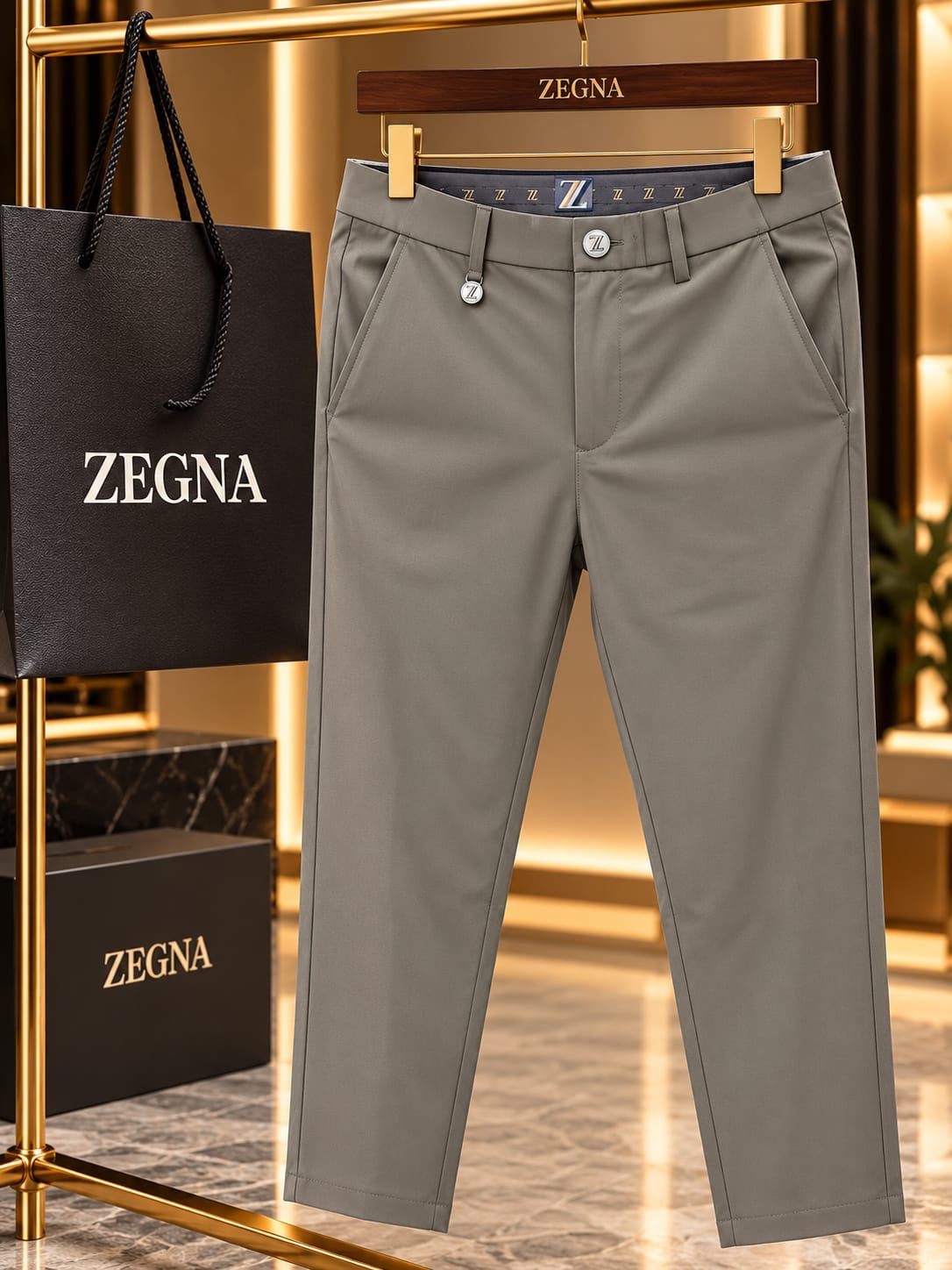 Men's Tailored Smart-Casual Trousers
