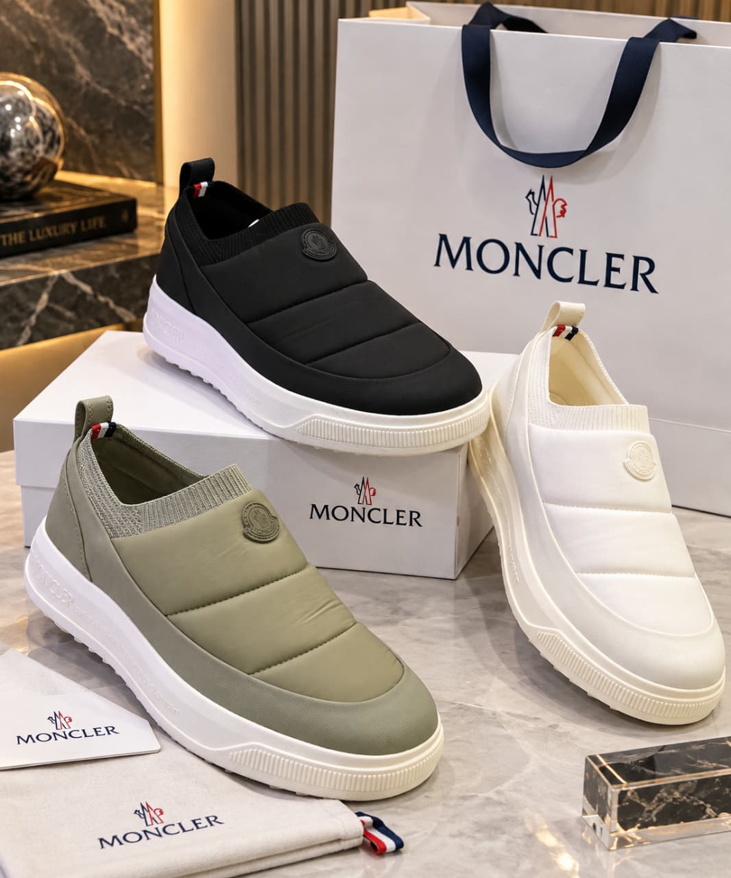 Top Class Lightweight Quilted Shoes