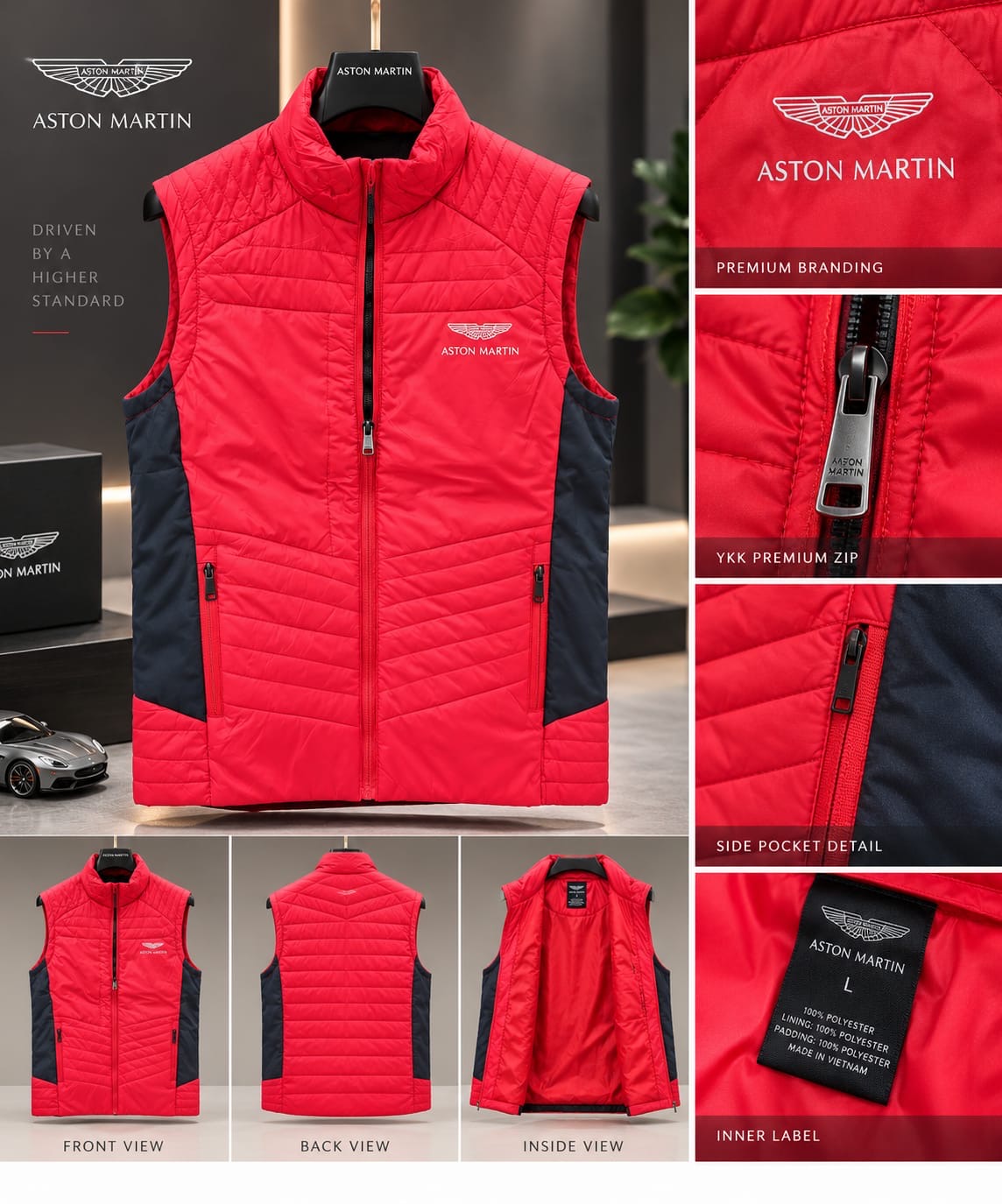 Premium Performance Puffer Vests – Luxury Edition