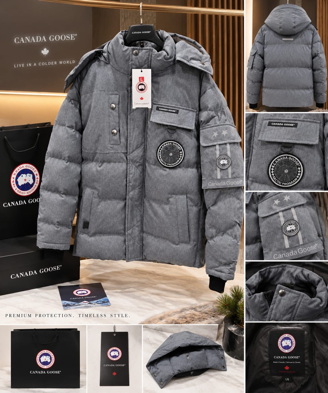 Extreme Cold Minus-Temperature Puffer Jacket