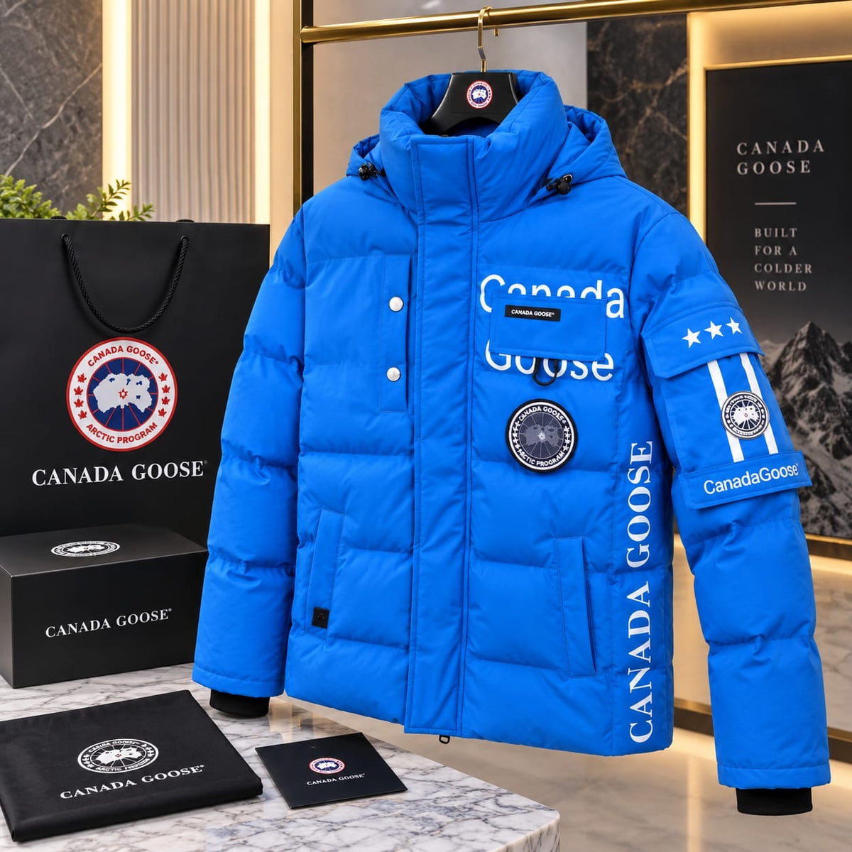 Extreme Cold Minus-Temperature Puffer Jacket