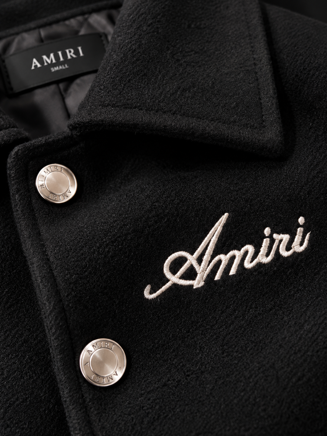 Snake & Bone Embroidered Wool Varsity Jacket