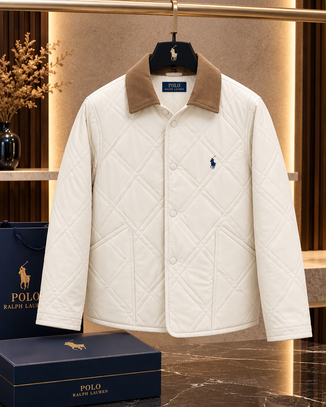 Premium Diamond-Quilted Jackets | Timeless Winter Luxury