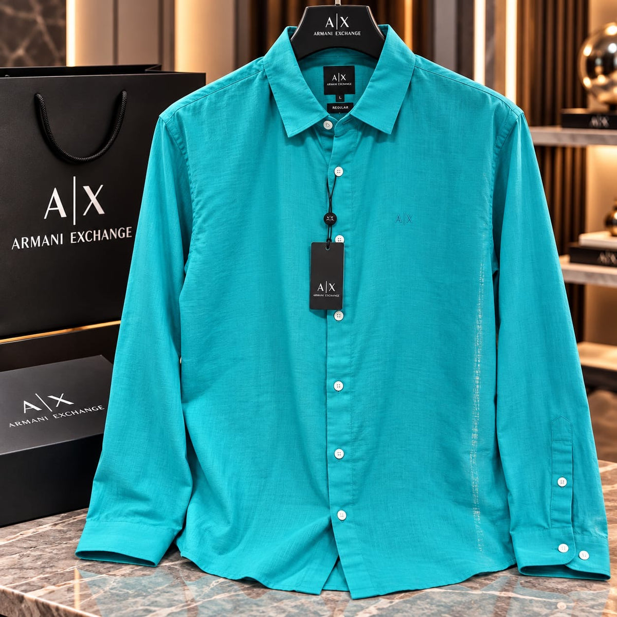 Men’s Premium Pure Linen Regular Fit Long-Sleeve Casual Shirt