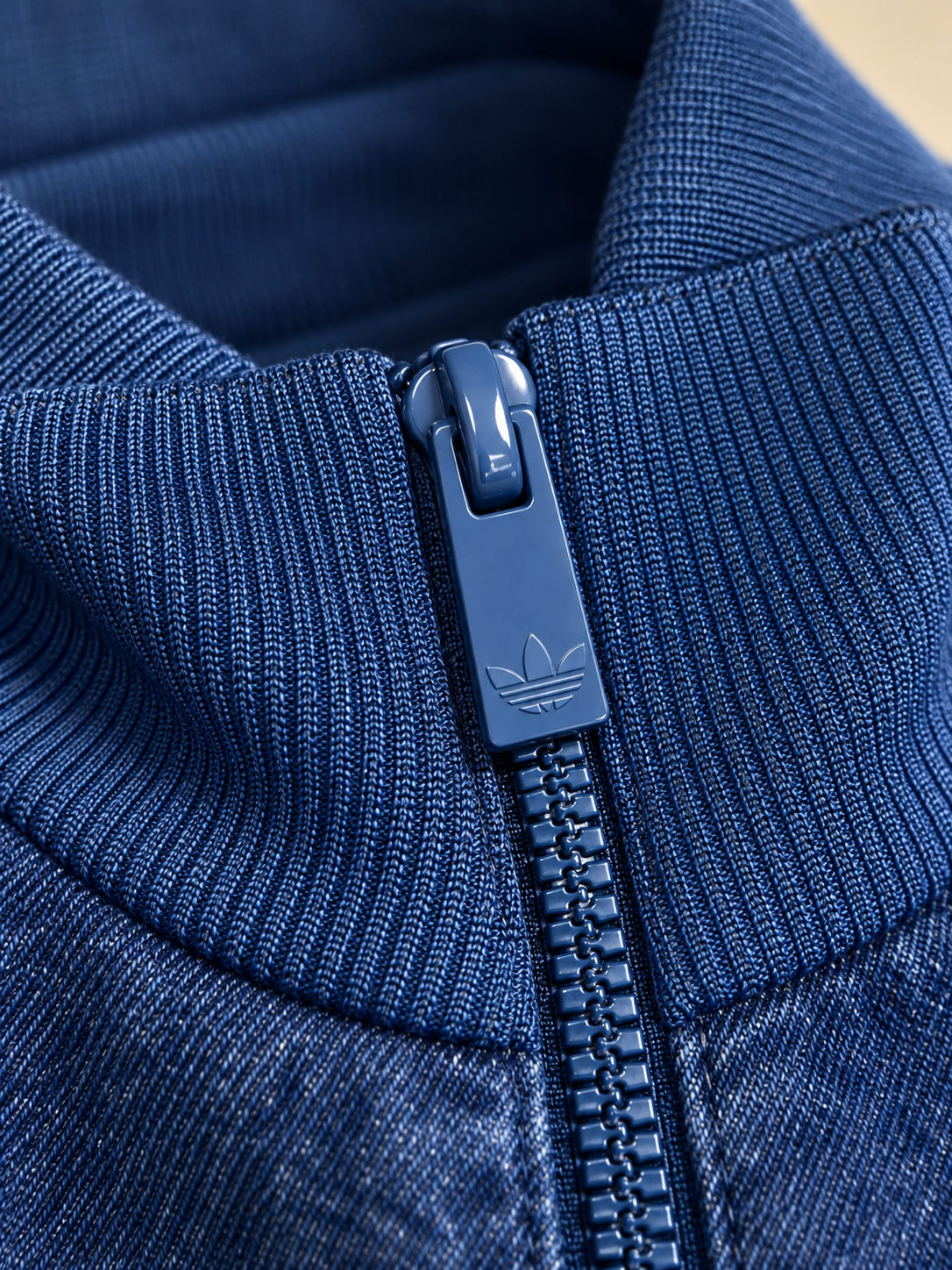 Premium Washed Track Jacket with Signature Stripe Detailing