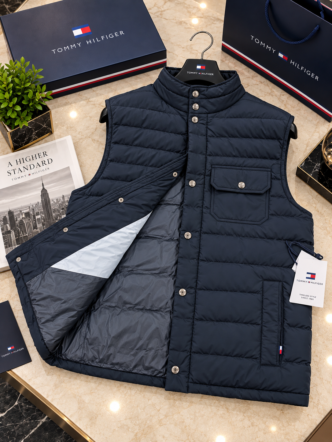 Premium Quilted Puffer Vest – Smart Winter Layer