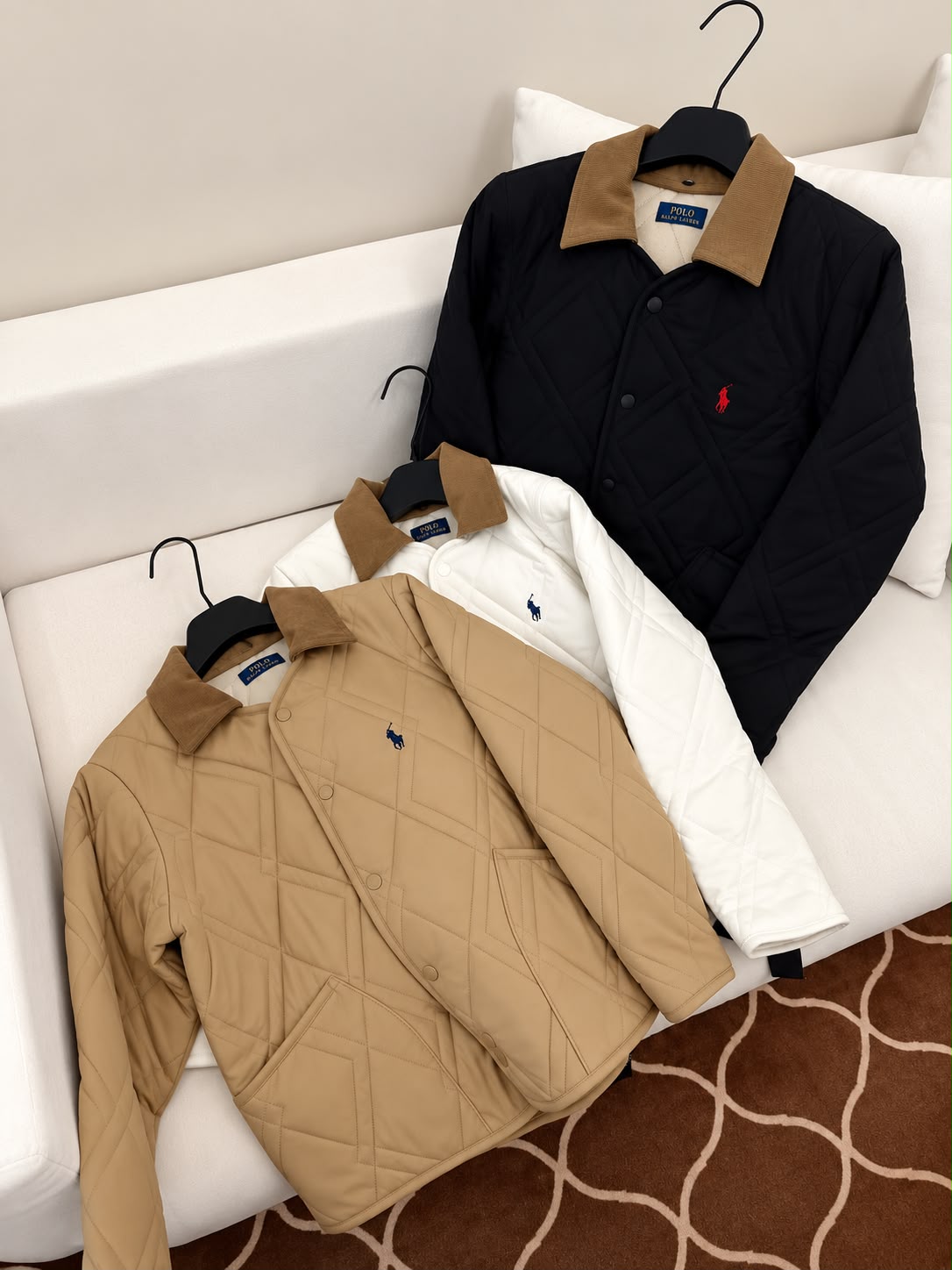 Premium Diamond-Quilted Jackets | Timeless Winter Luxury