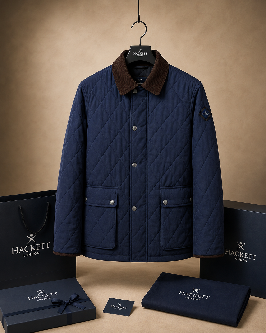 Men’s Premium Diamond Quilted Heritage Jacket