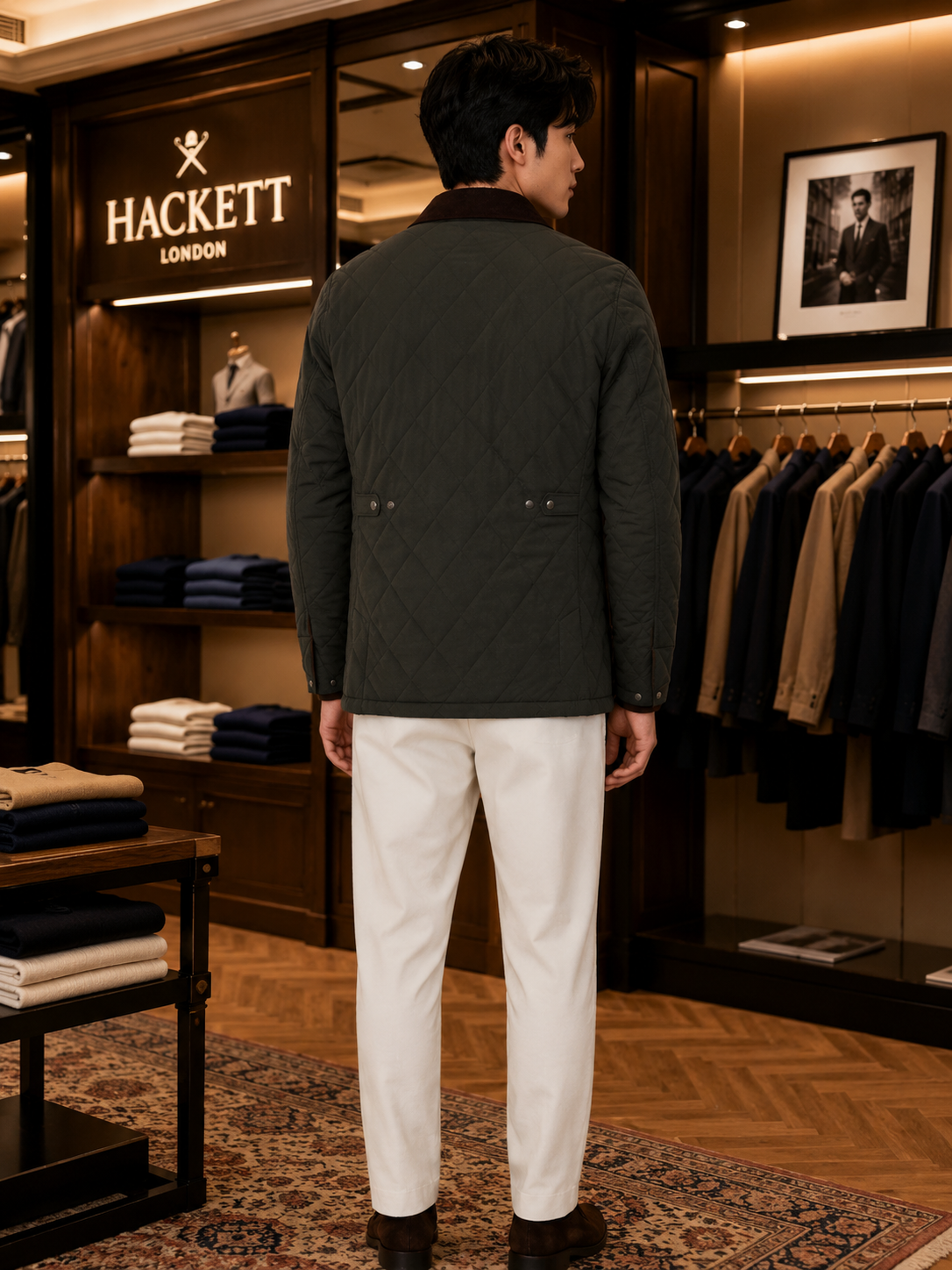 Men’s Premium Diamond Quilted Heritage Jacket