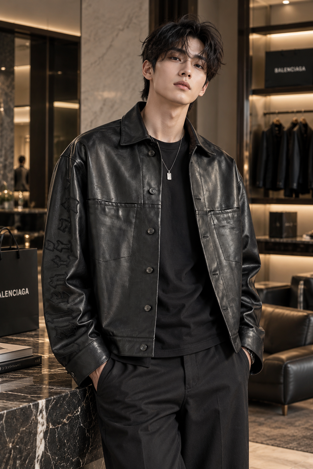 The Ultimate Black Leather Jacket