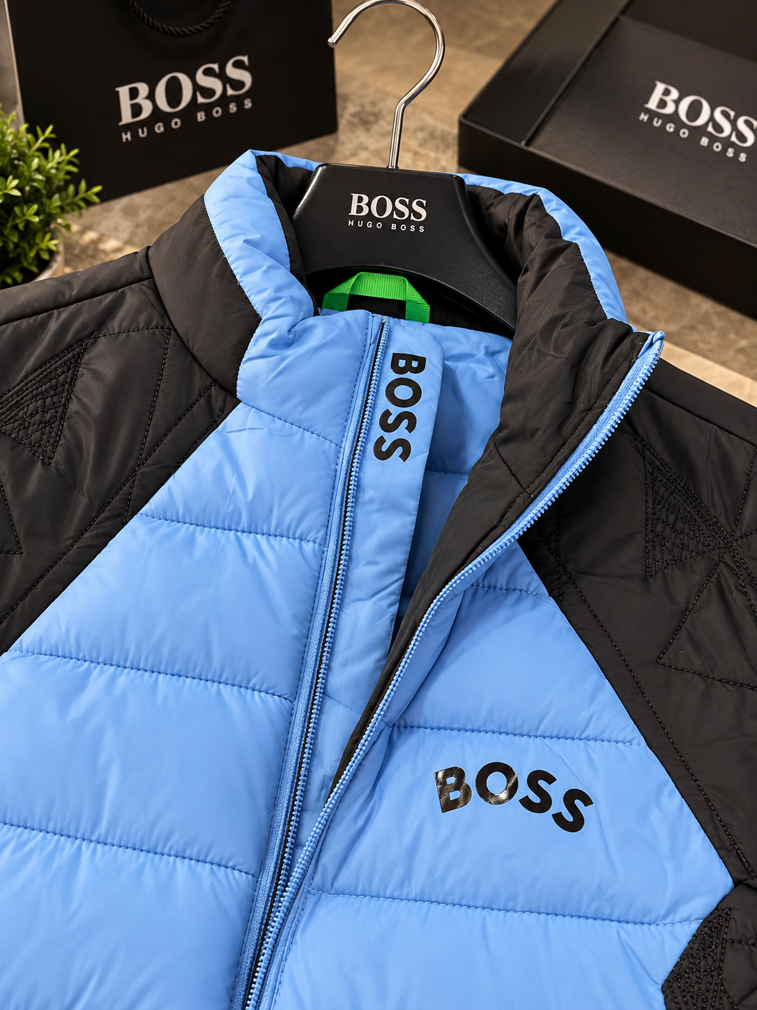 Signature Two-Tone Quilted Jack