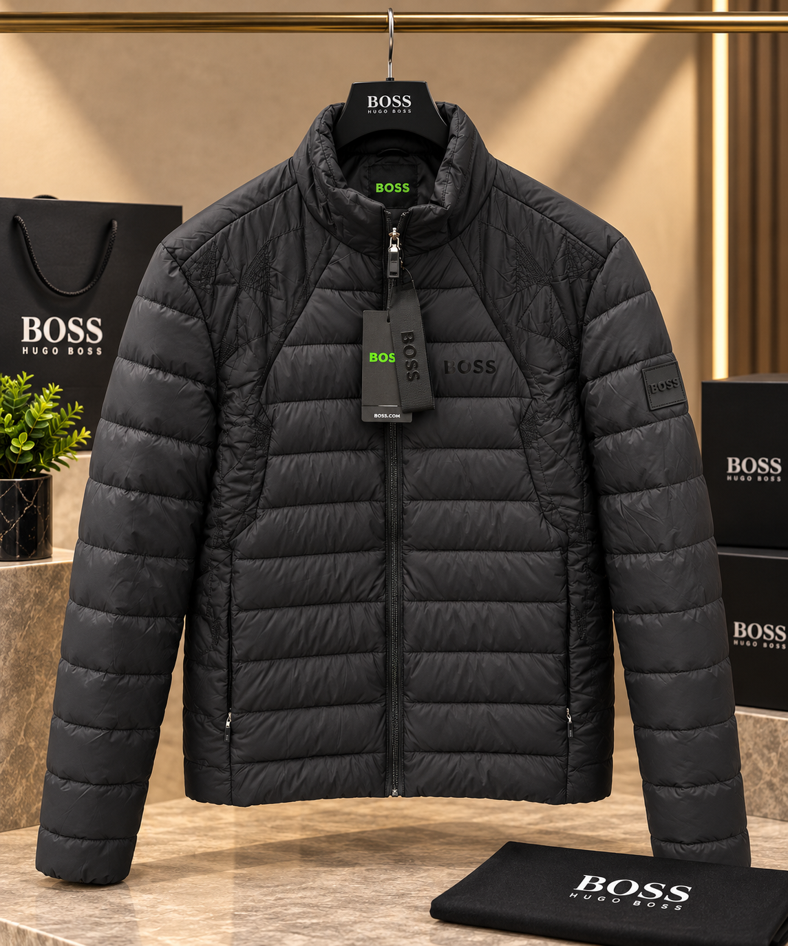 Signature Two-Tone Quilted Jack