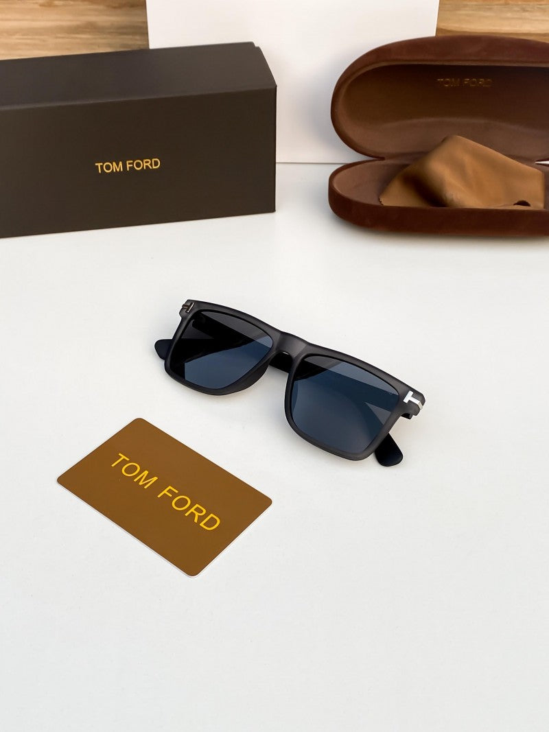 Tom Ford FT5478-B 55 001 — Men’s Black Full-Rim Eyeglass Frame