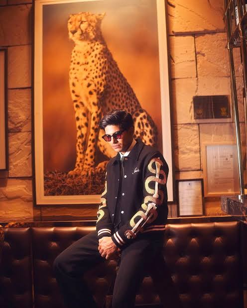 Snake & Bone Embroidered Wool Varsity Jacket