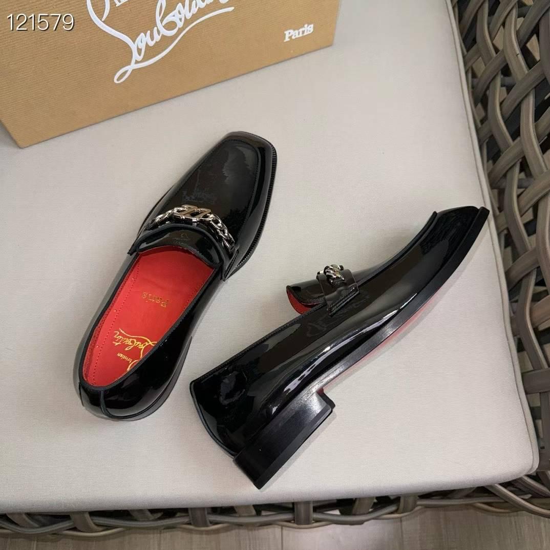 Black Equiswing Patent Bit Men’s Loafers