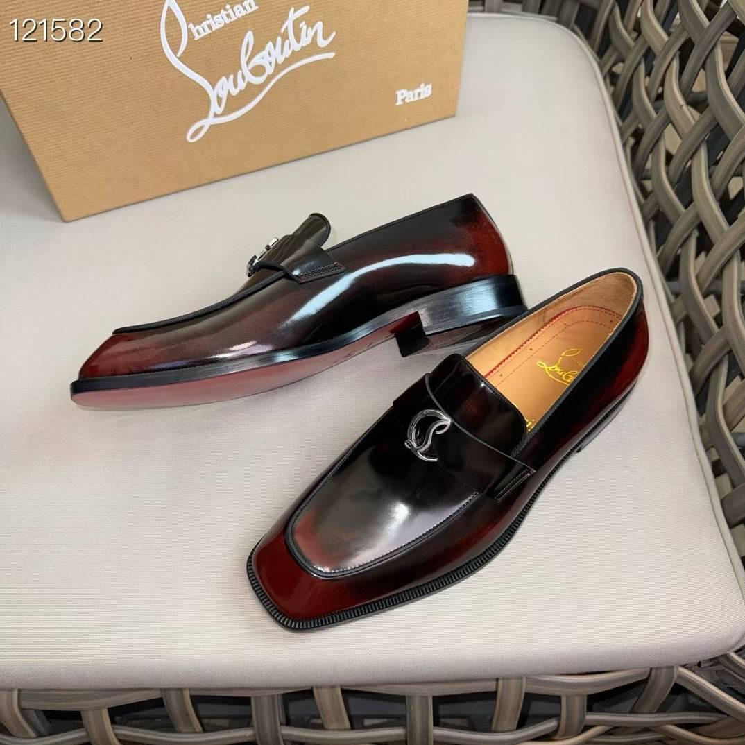 Gradient Gloss Men’s Loafers