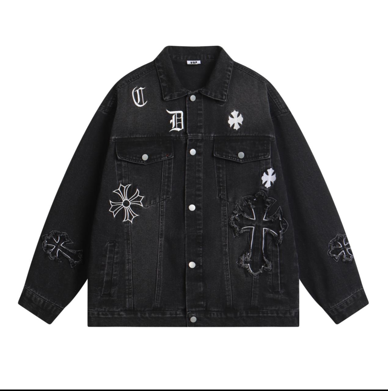 Cross Embroidered Designer Jackets