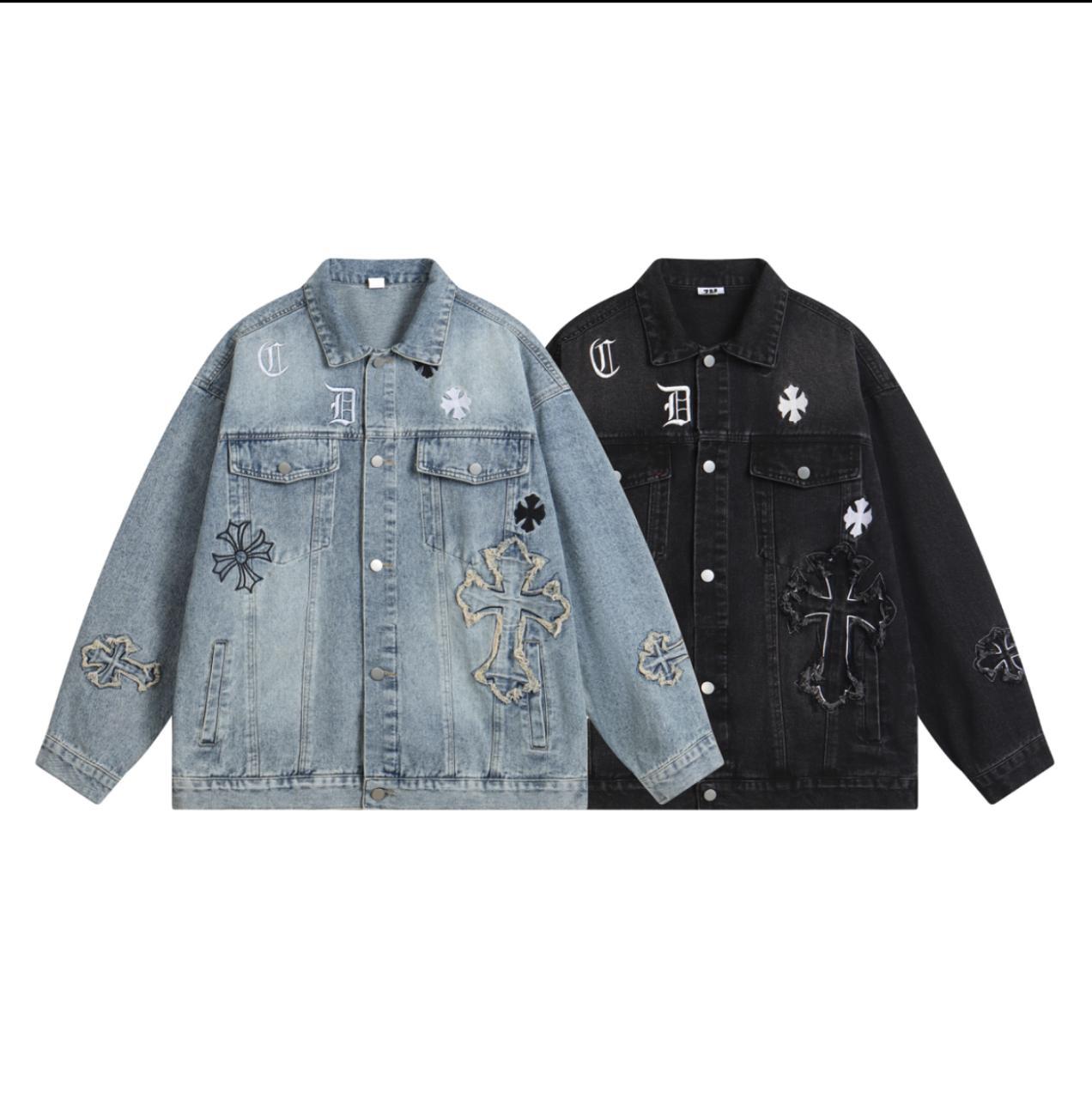 Cross Embroidered Designer Jackets