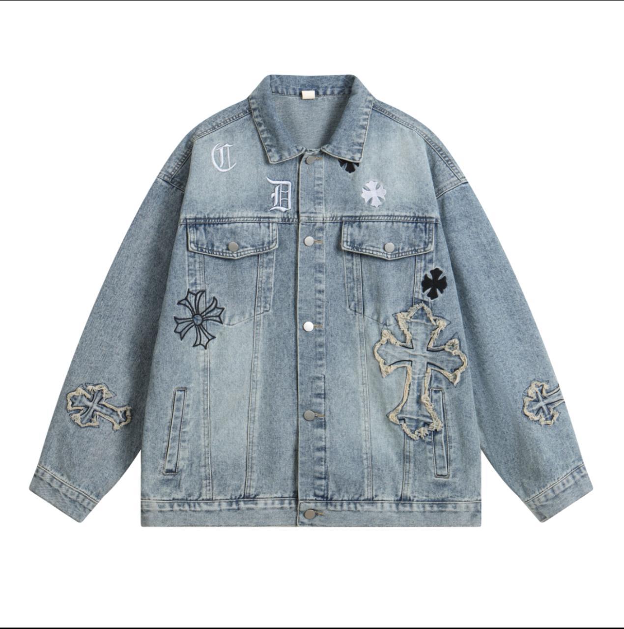 Cross Embroidered Designer Jackets