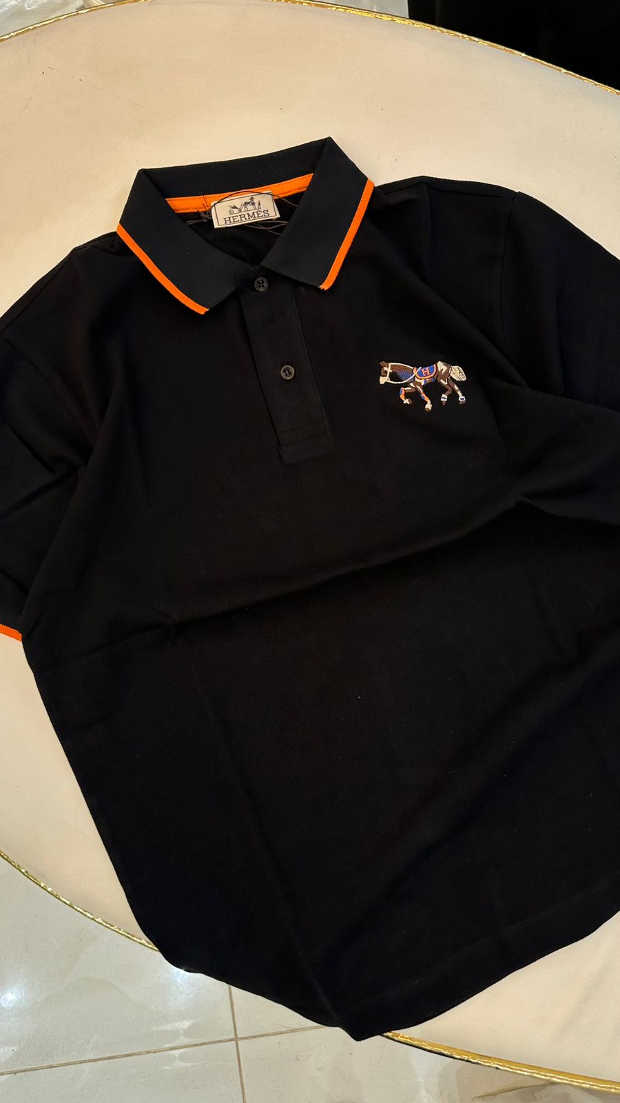 Premium Matty Imported T-Shirt with Front Logo