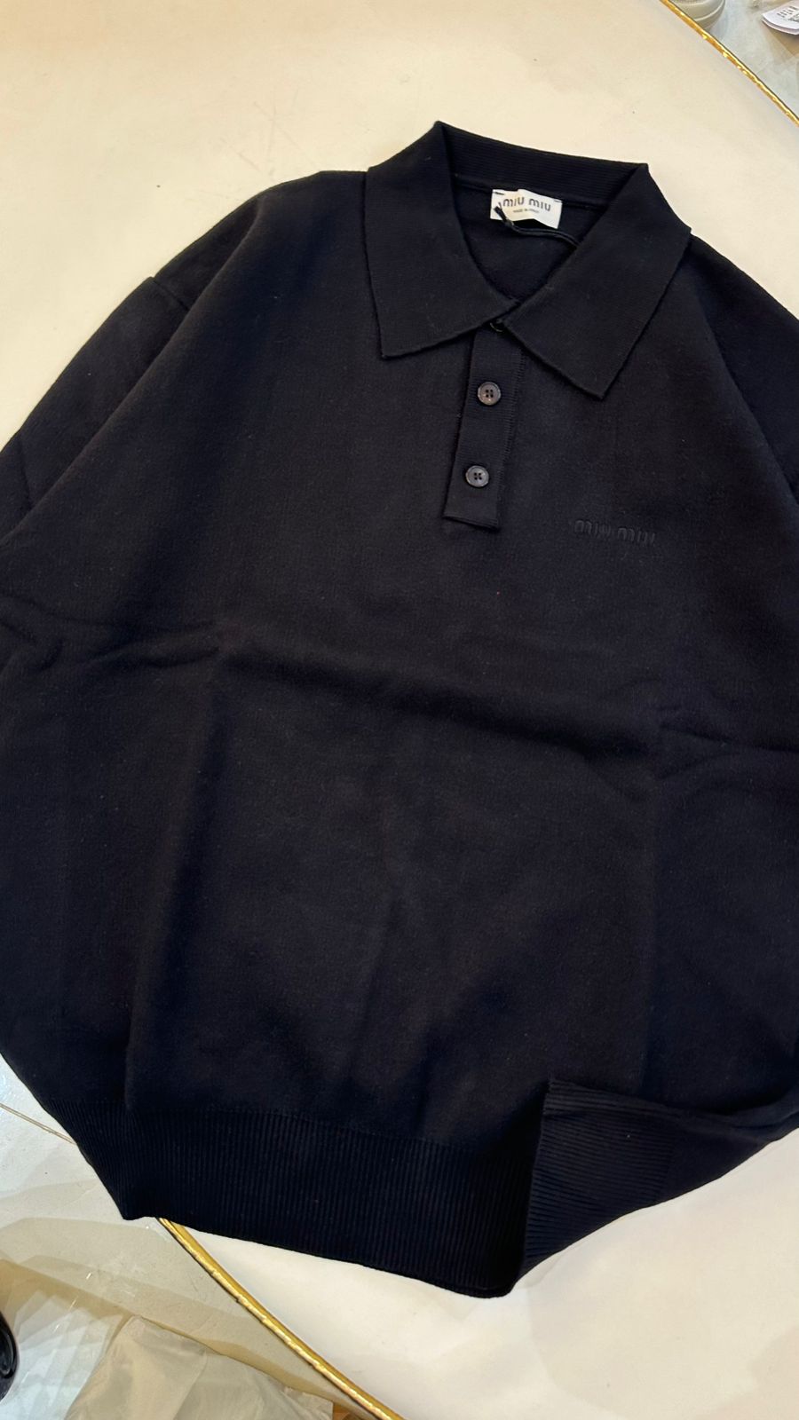 Premium Solid Knitted T-Shirt