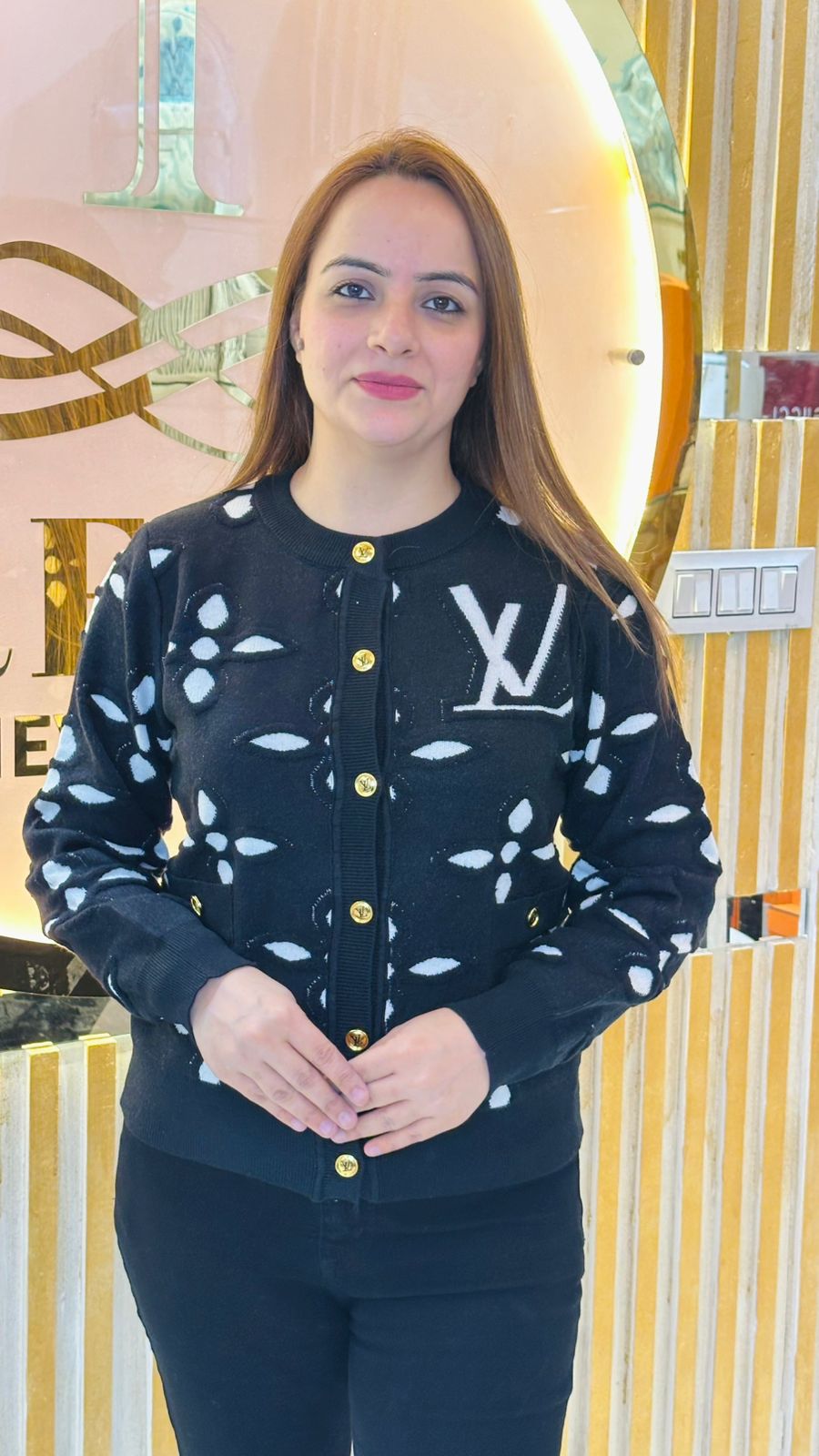 Womens Luxury Knit Cardigan